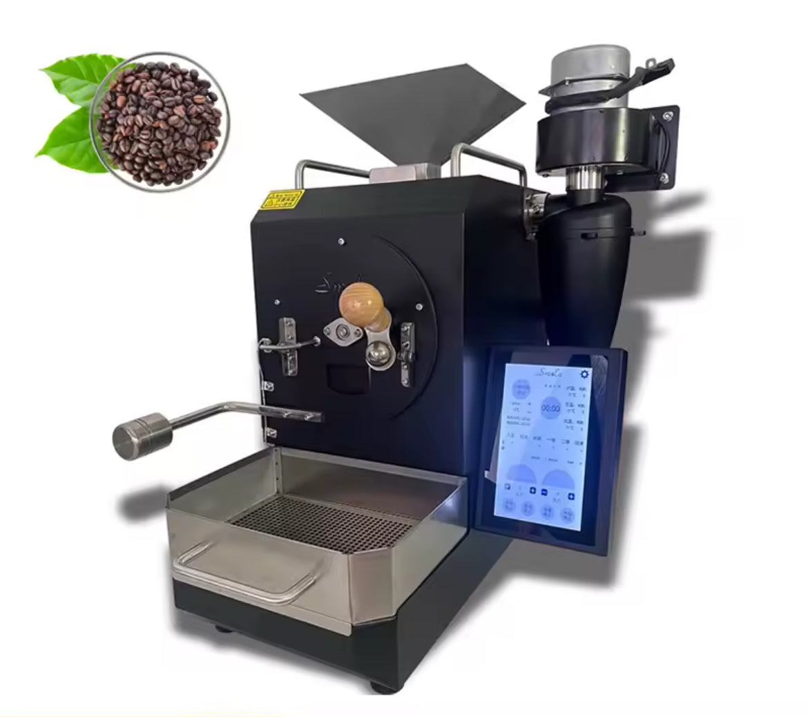 Tostadora de tambor 600g Smola, TOUCH, c/ciclón – Home Roaster Chile